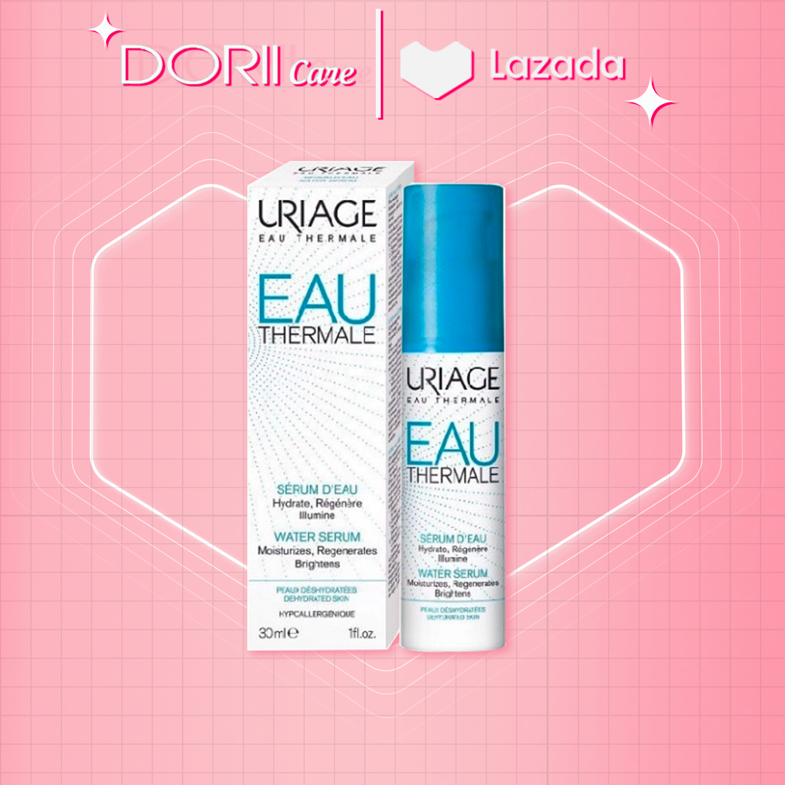 Uriage Serum Dưỡng Ẩm Khoáng EAU Thermale Serum Deau 30ml