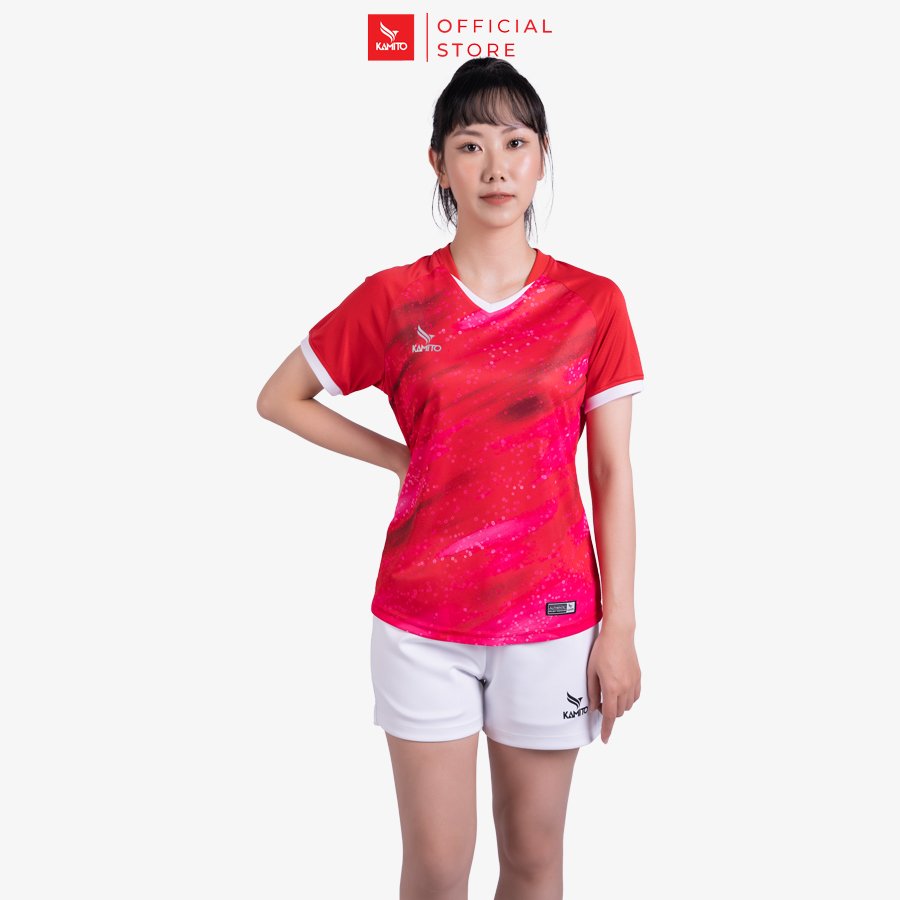 Áo T-shirt Cầu Lông Nữ T-COBA KAMITO 2022 Với Họa Tiết Ấn Tượng Lấy Cảm Hứng Từ Galaxy