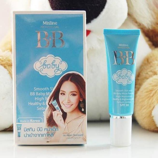 Kem Bb Mistine Baby Face Cream Thái Lan 15Ml (Tone Tự Nhiên)