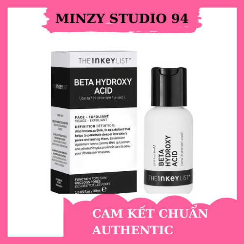 Serum Peel Da The Inkey List Beta Hydroxy Acid 30Ml