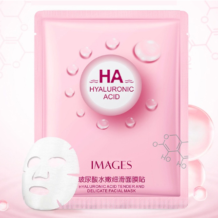 Mặt nạ giấy dưỡng trắng da cấp ẩm thải độc HA Hyaluronic Acid - mặt nạ nội địa trung