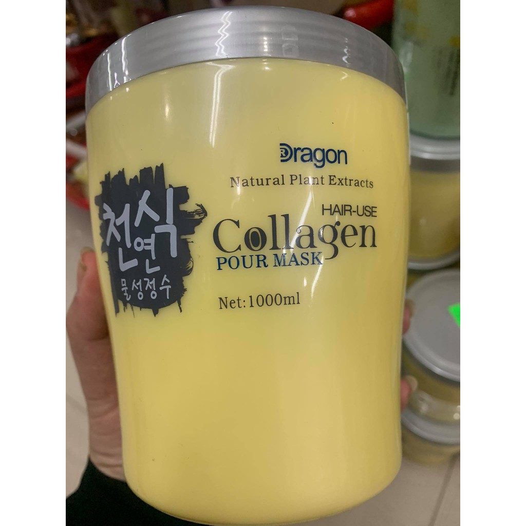 Kem Hấp Ủ Tinh Chất Collagen Dragon 1000Ml