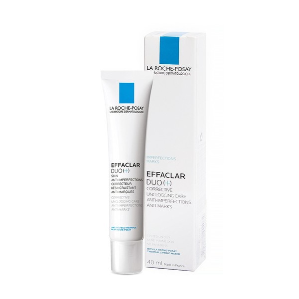 [Hcm][Chính Hãng] Kem Dưỡng La Roche - Posay Giảm Mụn Ngừa Vết Thâm 40Ml Effaclar Duo Plus Không Màu