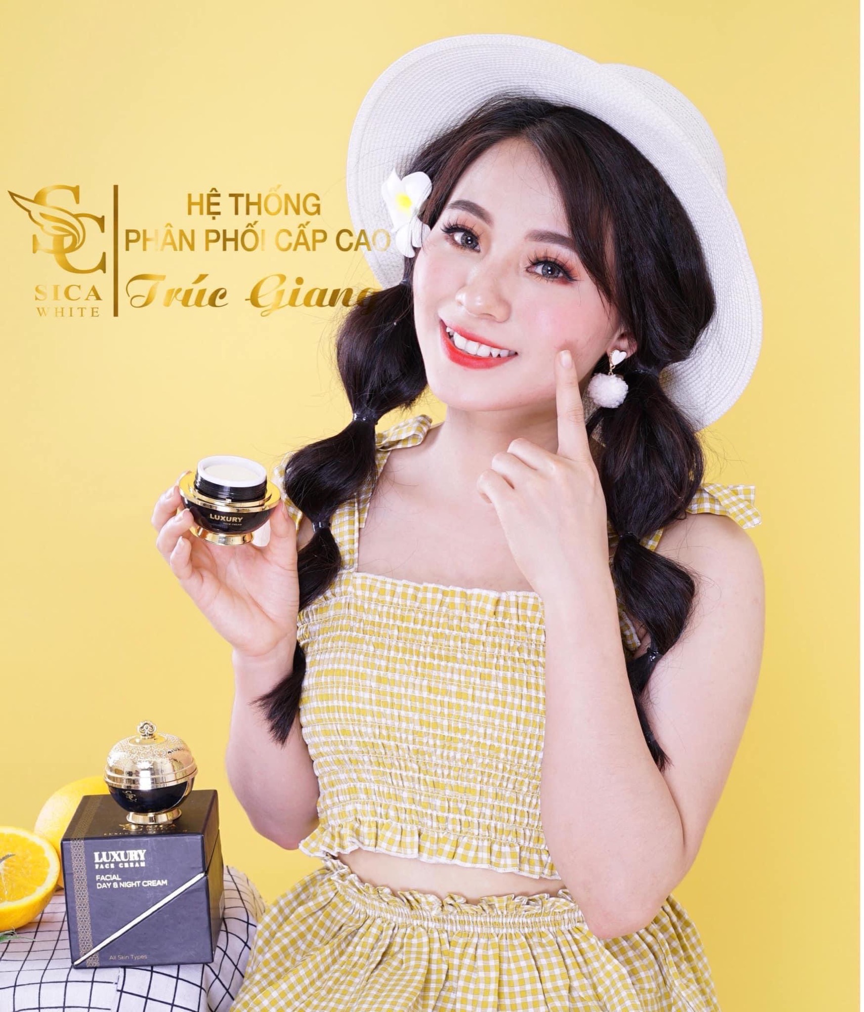 [HCM]FACE LUXURY CAO CẤP SICA WHITE Camlinhshop