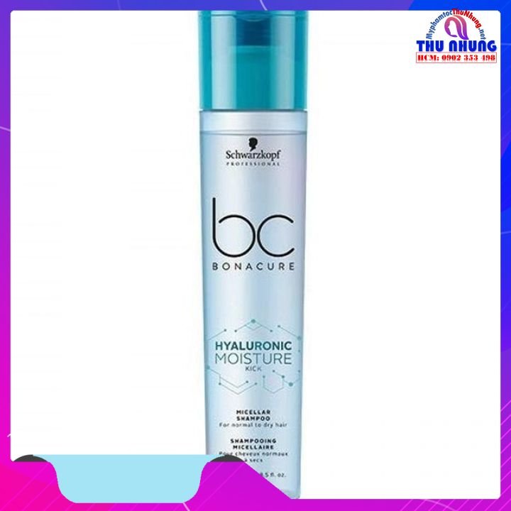 [Hcm]Dầu Gội Tóc Xoăn Schwarzkopf Bc Moisture Kick 250Ml (Đức)