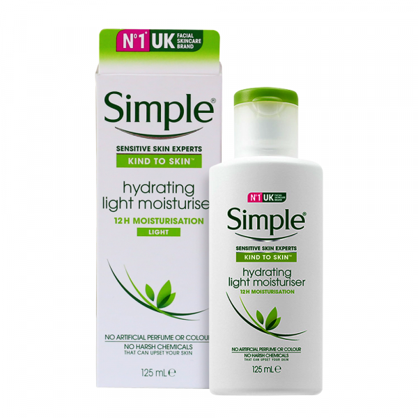 Sữa Dưỡng Ẩm Simple Hydrating Light Moisturiser 125Ml