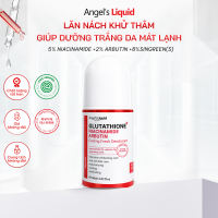 Lăn Nách Khử Thâm Dưỡng Trắng Mát Lạnh Angels Liquid Glutathione+Niacinamide Arbutin Cooling Fresh Deodorant 60ml