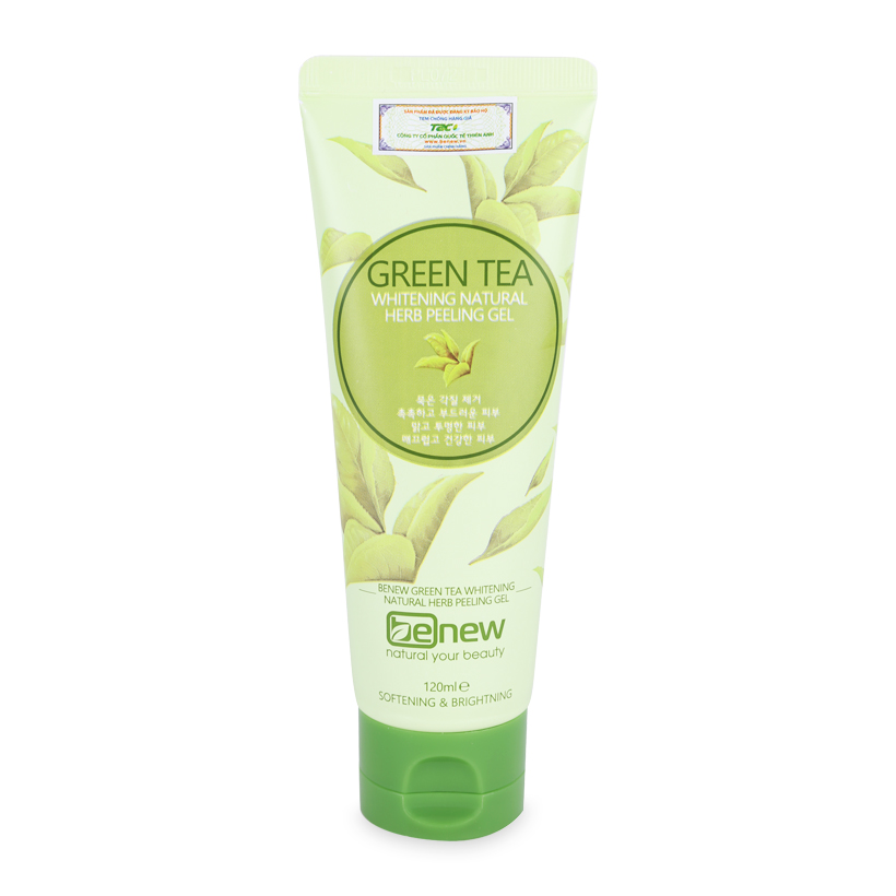 Tẩy Da Chết Trắng Da Sạch Mụn Green Tea Peeling Gel Cao Cấp Hàn Quốc 120Ml - Hàng Chính Hãng