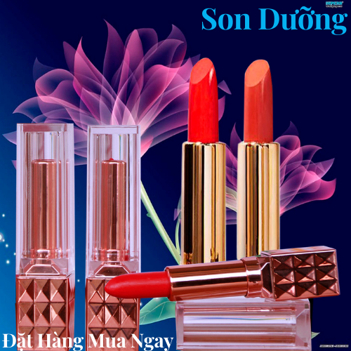 SON DƯỠNG MÔI 3 CẤP MÀU son lì thiên nhiên mềm mịn an toàn