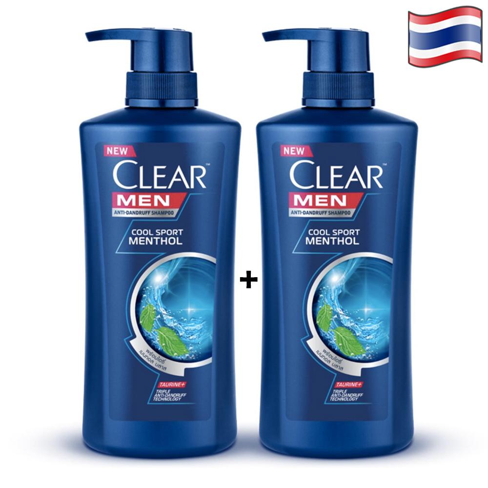 2 Chai Dầu Gội Clear Men - Thái Lan - 450Ml/Chai