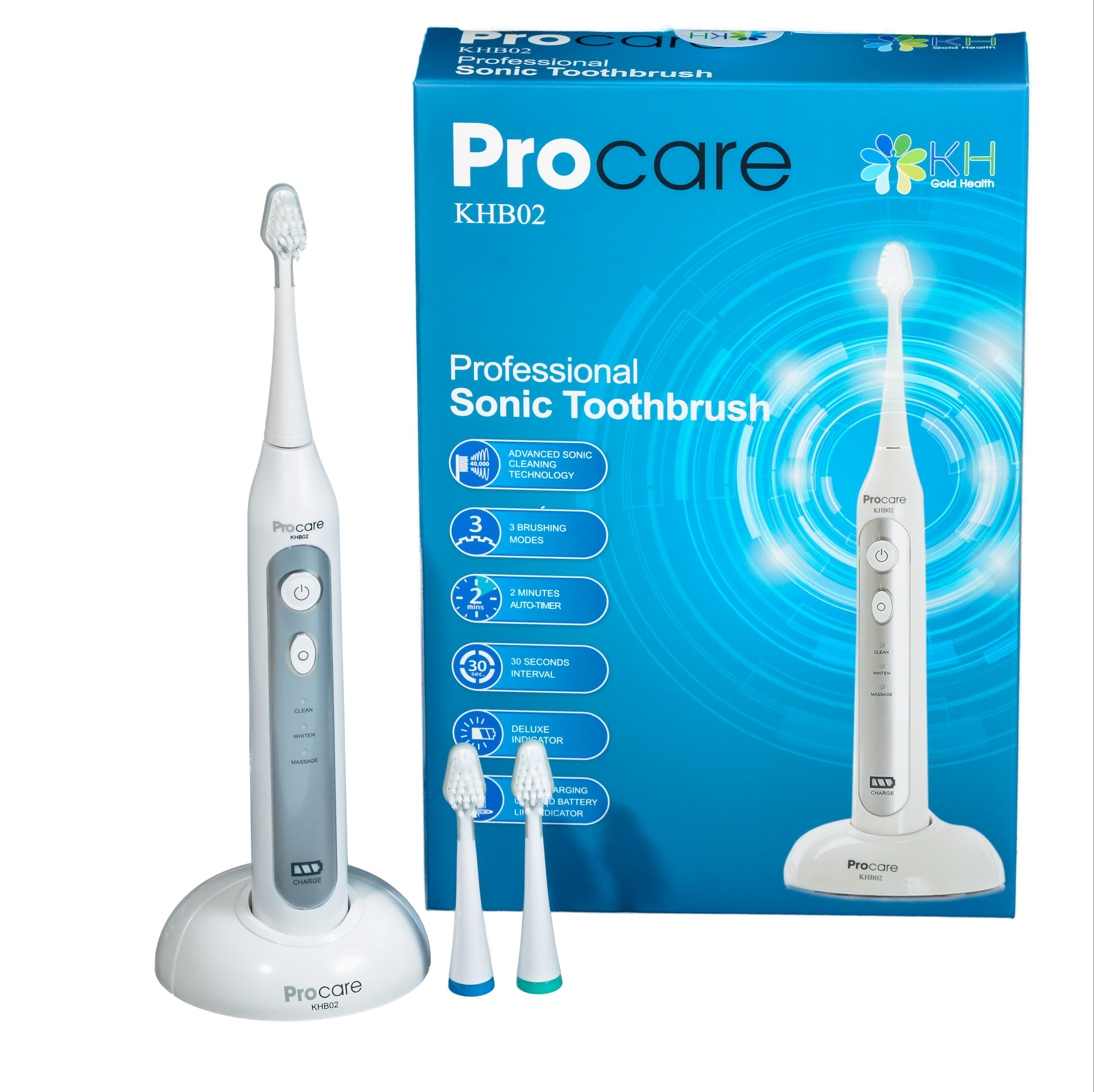 Combo Máy Tăm Nước Du Lịch Procare A3 + Bàn Chải Máy Người Lớn Procare Khb02