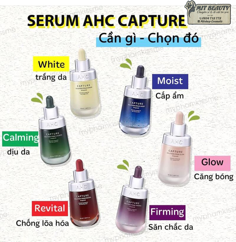 [HCM]TINH CHẤT AHC CAPTURE SOLUTION PRIME AMPOULE 50ML