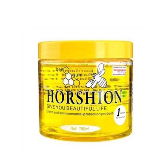 SÁP WAX LÔNG MẬT ONG HORSHION CHÍNH HÃNG SÁP WAX LÔNG LẠNH MẬT ONG HORSHION 750ml Sáp wax lạnh tẩy l