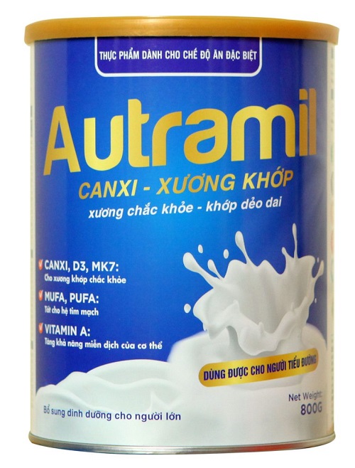 Sữa Bột Canxi Autramil - Xương Chắc Khỏe Khớp Dẻo Dai - Thực Phẩm Dành Cho Chế Độ Ăn Đặc Biệt