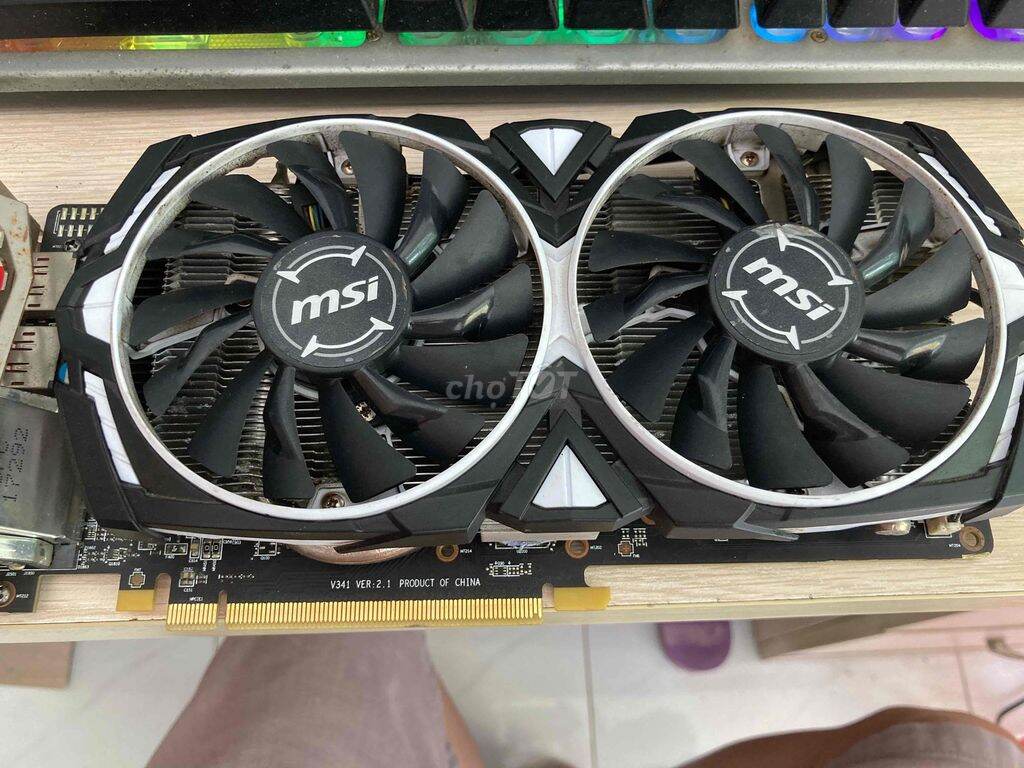 [ VI TÍNH VINH GAMING ] - VGA RX 570 8GB ARMOR DDR6 256 - Hàng Like New - cân tất cả game hiện nay f