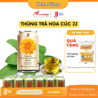 Trà Hoa Cúc JJ Thùng 24 Lon x 300ml - Nhập Khẩu Singapore