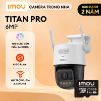 Imou Camera Wifi ngoài trời Titan Pro I 6MP I IPC-U7LP-6V0NE I Thị Giác Đêm Màu Aurora  I AIgo Play
