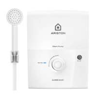 Máy nước nóng trực tiếp Ariston Aures Easy 4.5P Có Bơm trợ lực (45KW) Aures Easy 3.5 Không bơm (35KW) Dòng cơ bản