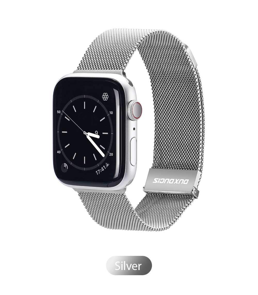 Dây Đồng Hồ Thép Lưới Dux Ducis Milanese Series Dành Cho Apple Watch Seri 1-8/ SE/ Apple Watch Ultra