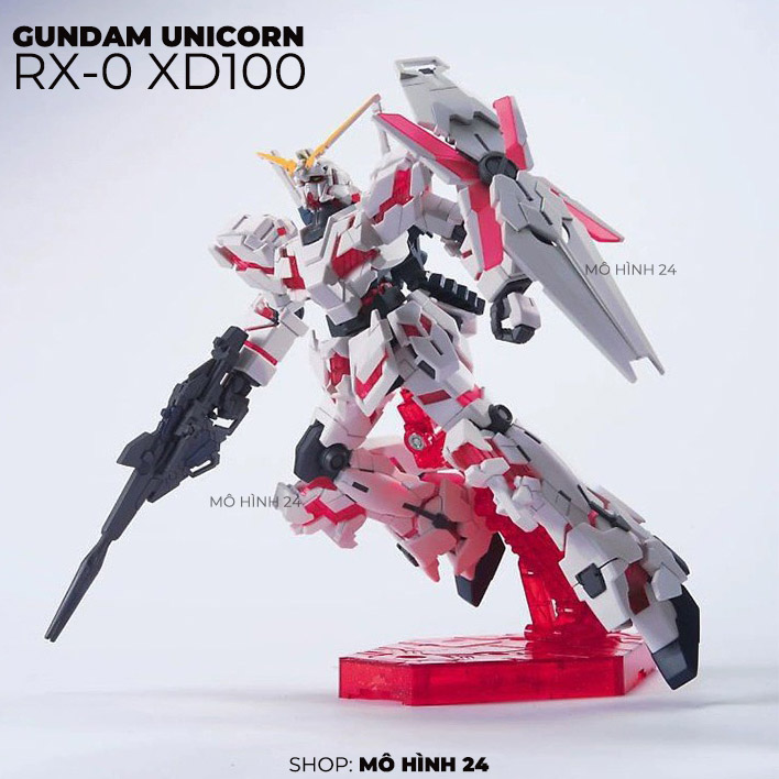 Mô hình đồ chơi Gundam Unicorn RX-0 XD100 HG tỉ lệ 1/144 1:144 robot nhựa lắp ráp daban giá rẻ hà nội gunpla