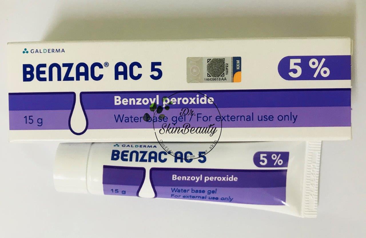 [Hcm]Gel Giảm Mụn Hiệu Quả Benzac Ac 5