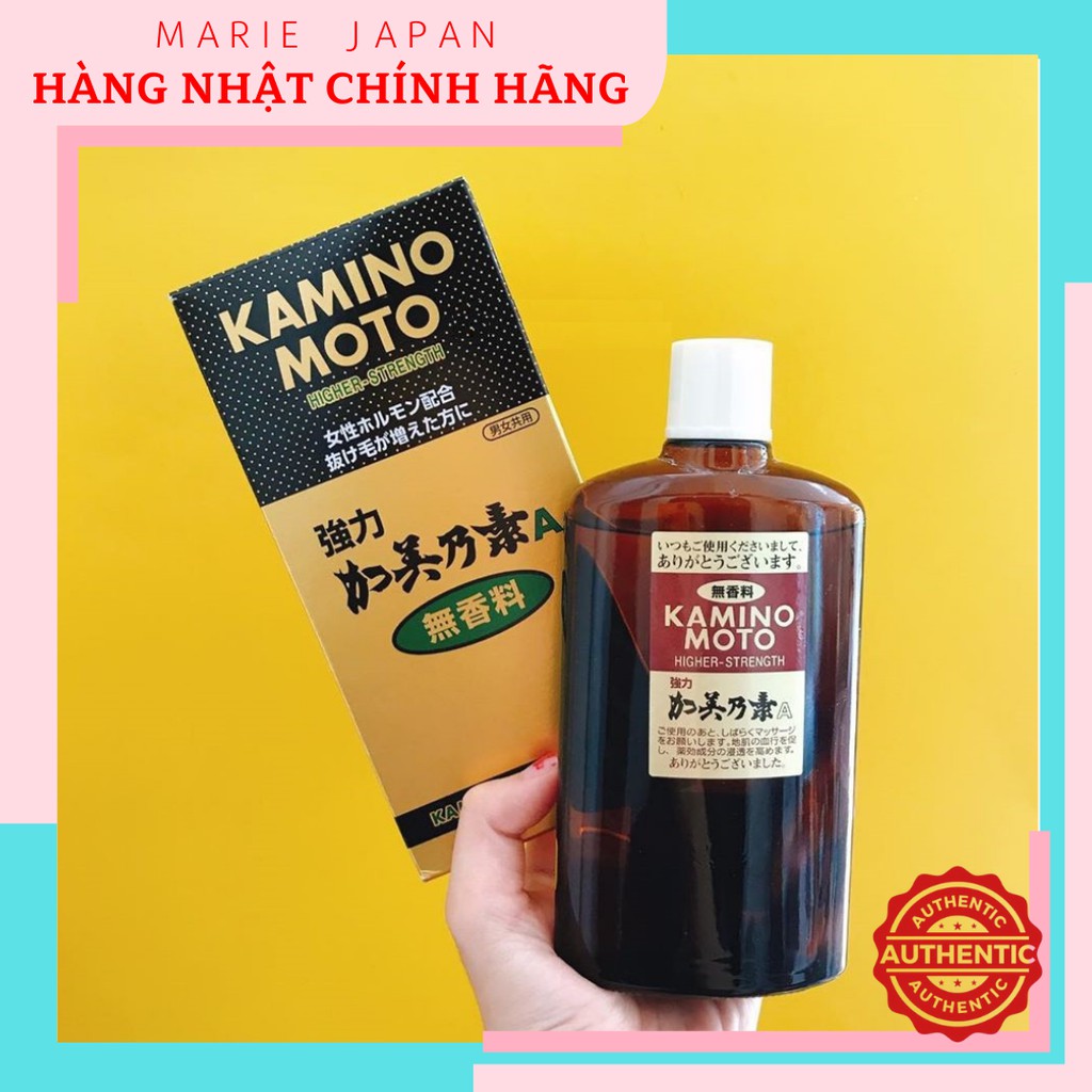 [Hcm]Tinh Chất Ngăn Rụng Mọc Tóc Higher Strength Kaminomoto Nhật Bản 200Ml