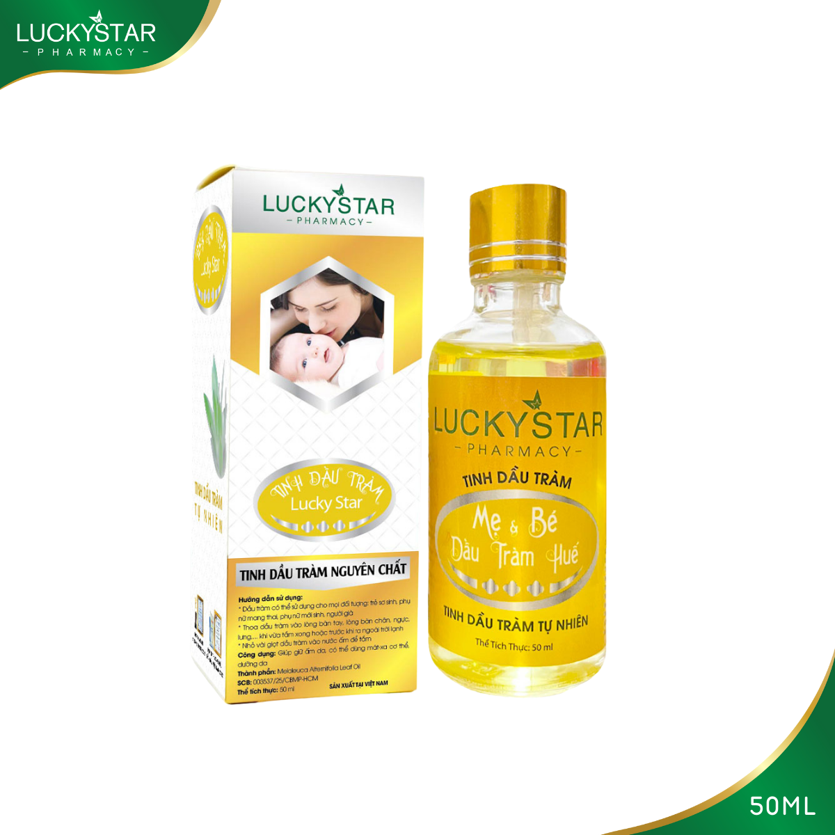 Tinh Dầu Tràm Lucky Star 50ml