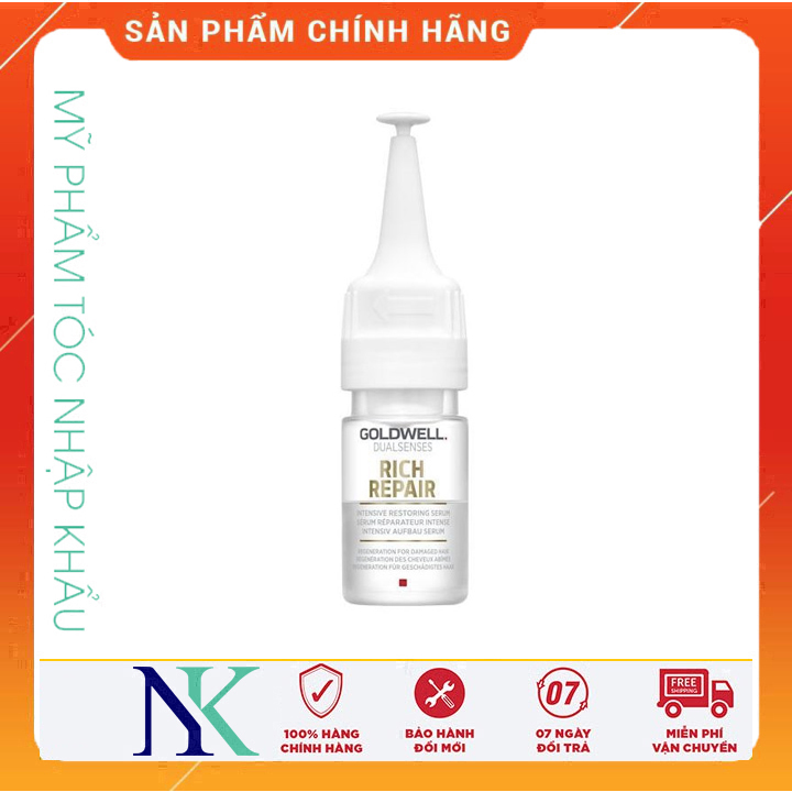 Tinh Chất Dưỡng Tóc Và Phục Hồi Goldwell Rich Repair 18Ml