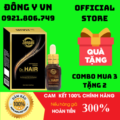 [Hcm]Dr Hair Zenpali[Tặng Kèm Mặt Nạ Dưỡng Trắng Da][Combo Mua 3 Tặng 2] Tinh Chất Dài Mi Mọc Tóc Dr Hair Zenpali[Cam Kết Chính Hãng] - Đông Y Vn - Yy2