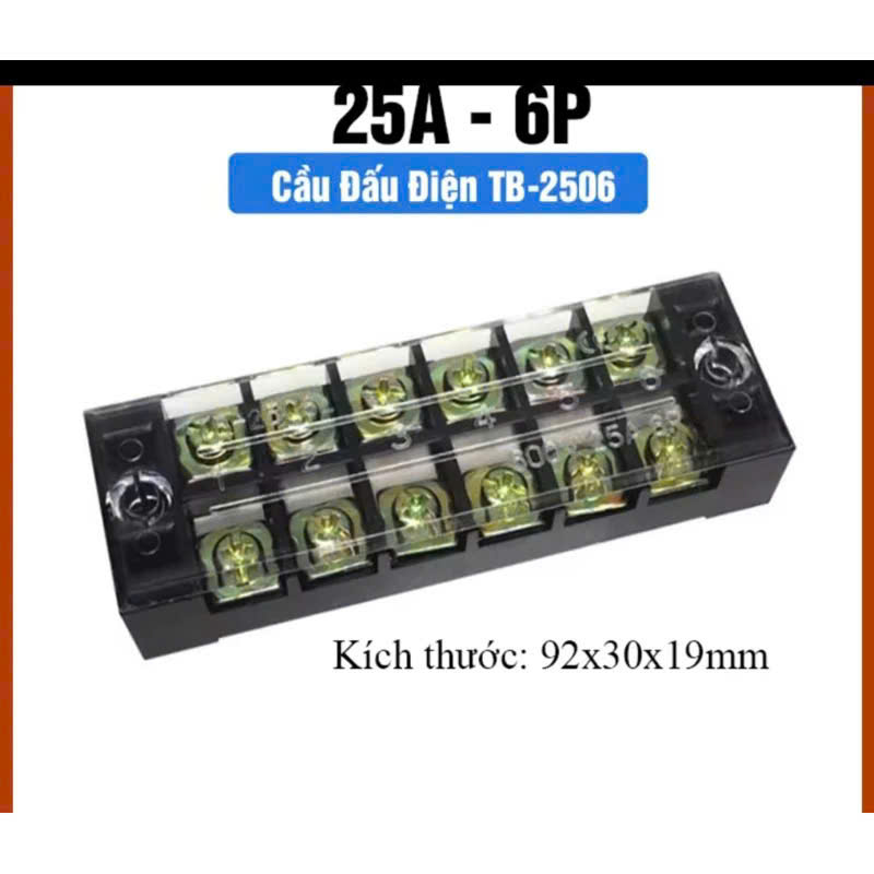 cầu đấu điện domino đủ kích thước cầu đấu dây điện cầu đấu terminal blockcầu nối dây điệndomino nối 