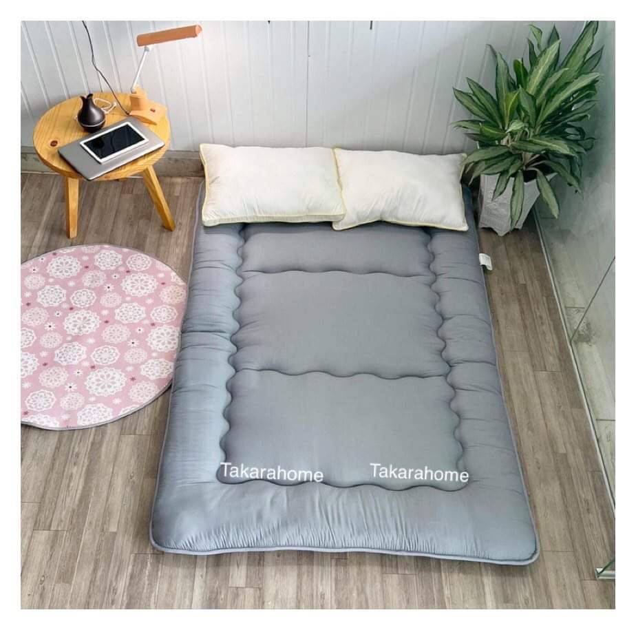 Nệm gấp gọn thông minh size 1m 1m2 1m4 1m6 1m8 dài 2m| Topper nệm bông nhật giá rẻ