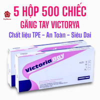 COMBO 5 Hộp 500 chiếc găng tay làm bếp Victoria Bay găng tay vic nấu ăn vật liệu TPE siêu dai và mềm mịn