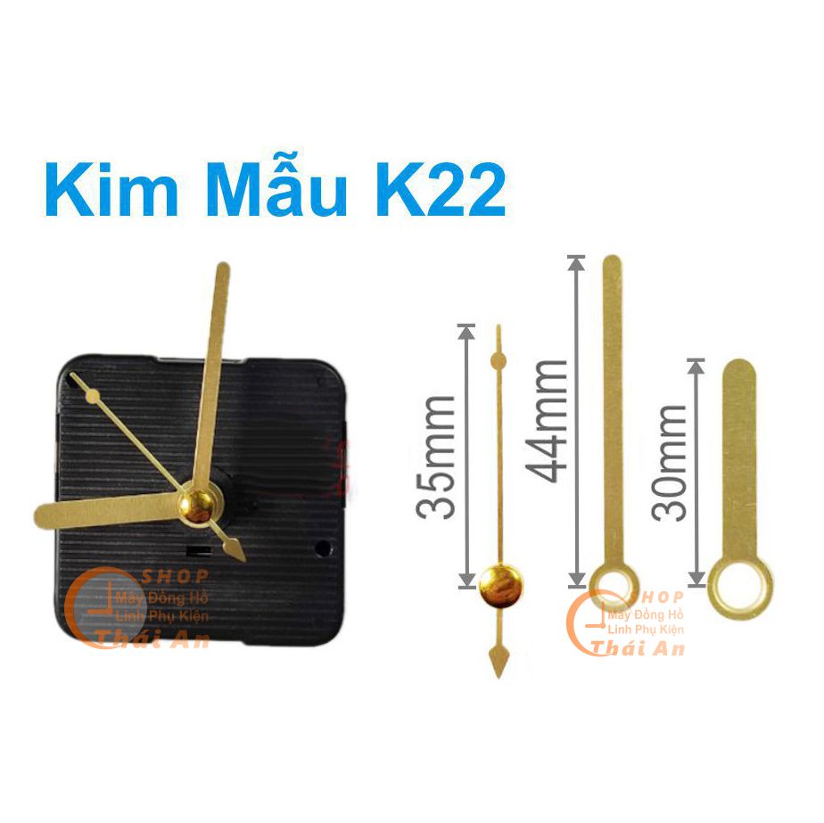 Máy đồng hồ treo tường Nhật Xịn Kim trôi (2 năm BH)