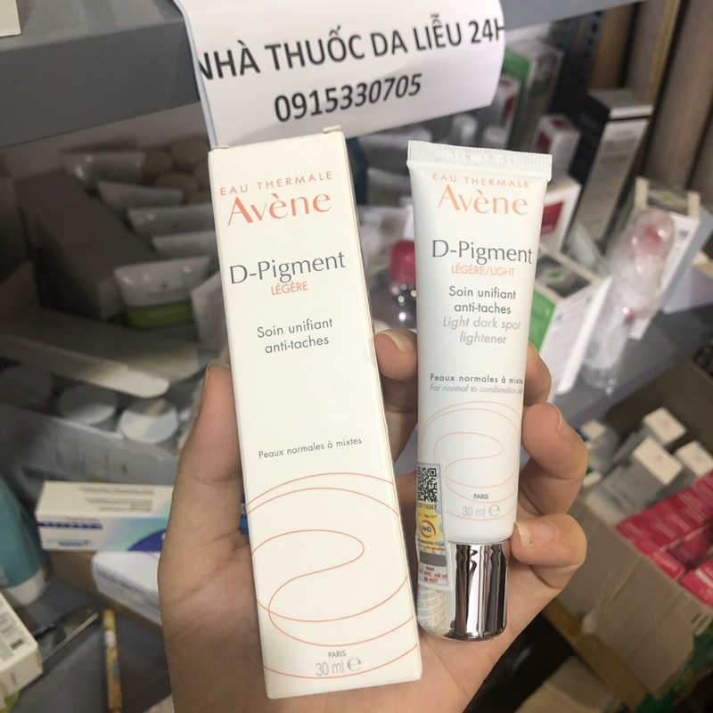 Kem Làm Giảm Nám Da Sạm Da Đốm Nâu Avene D - Pigment Light Dark Spot