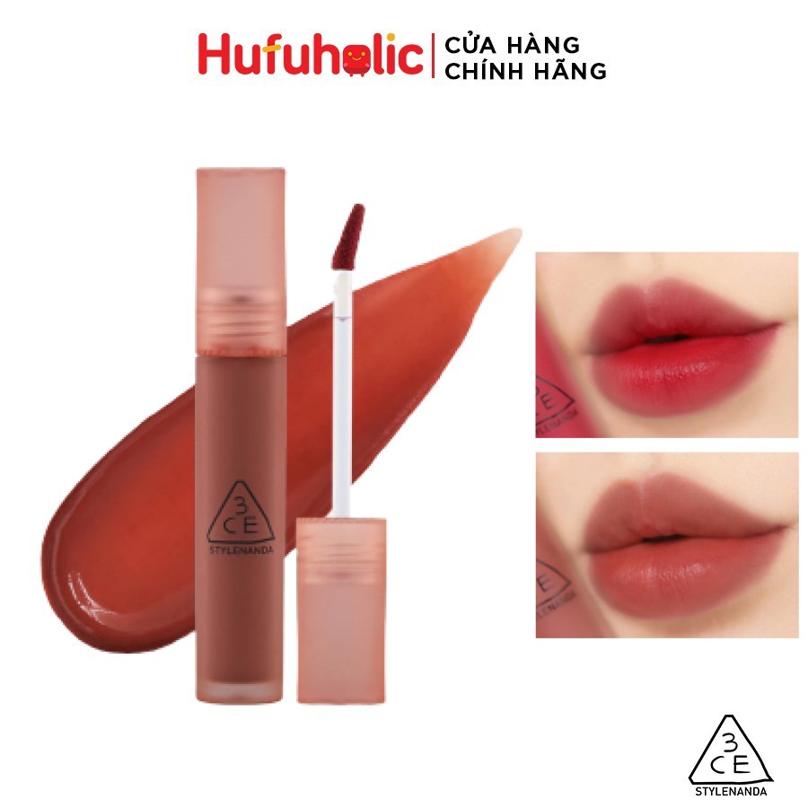 Son kem lì 3CE mềm mịn lâu trôi Blur Water Tint 3CE008