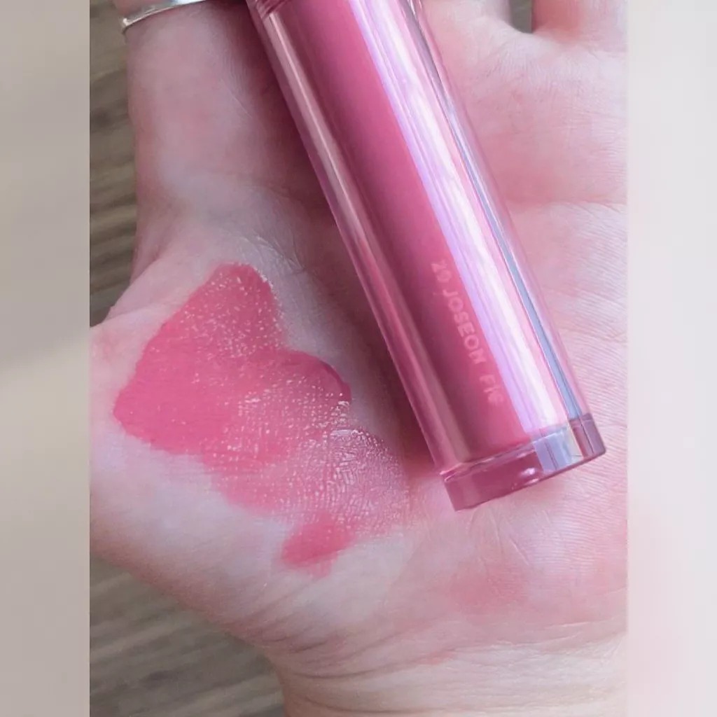 Son tint bóng Romand 09 màu hồng đào