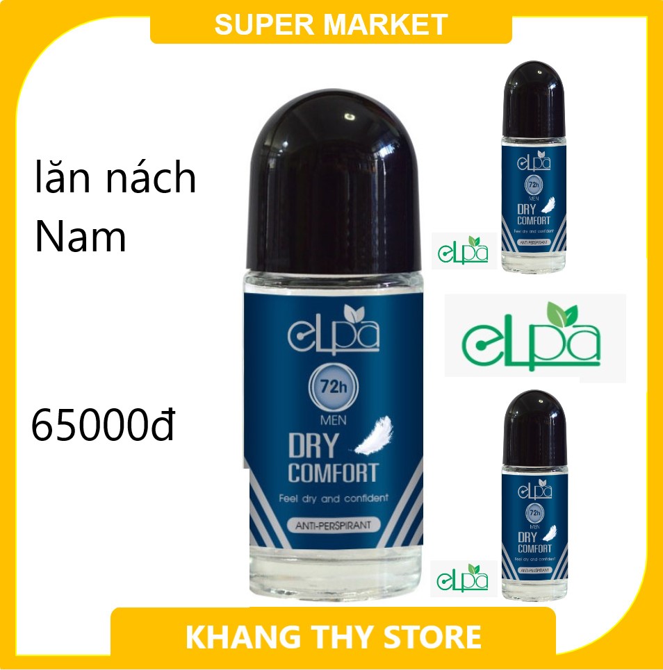 Lăn khử mùi Nam Dry comfort 50ml mùi hương nam tính sảng khoái