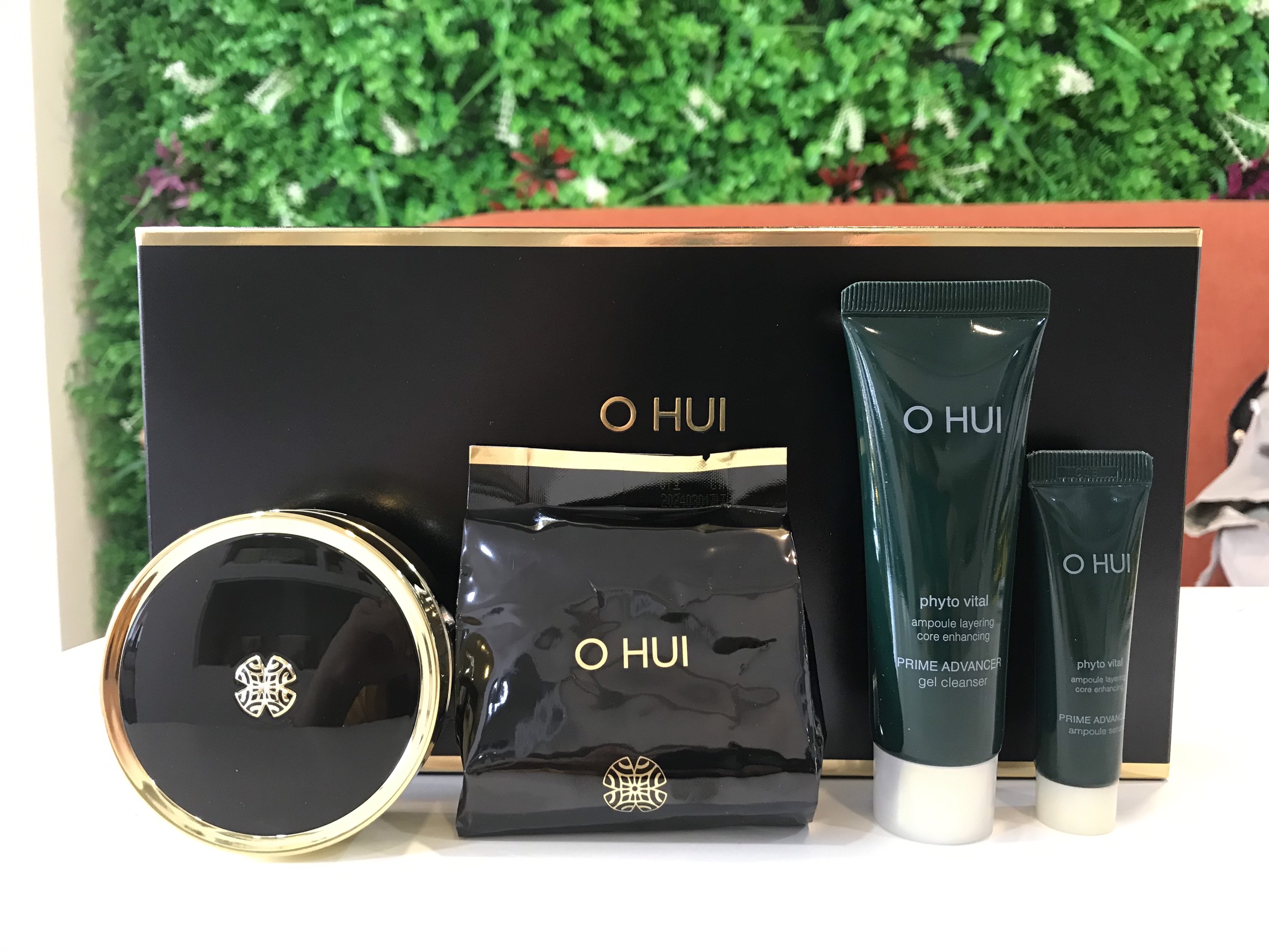 [Hcm][Có Tem Chính Hãng] Bộ Phấn Nước Che Khuyết Điểm O Hui Ultimate Cover Cushion Satin Finish Set