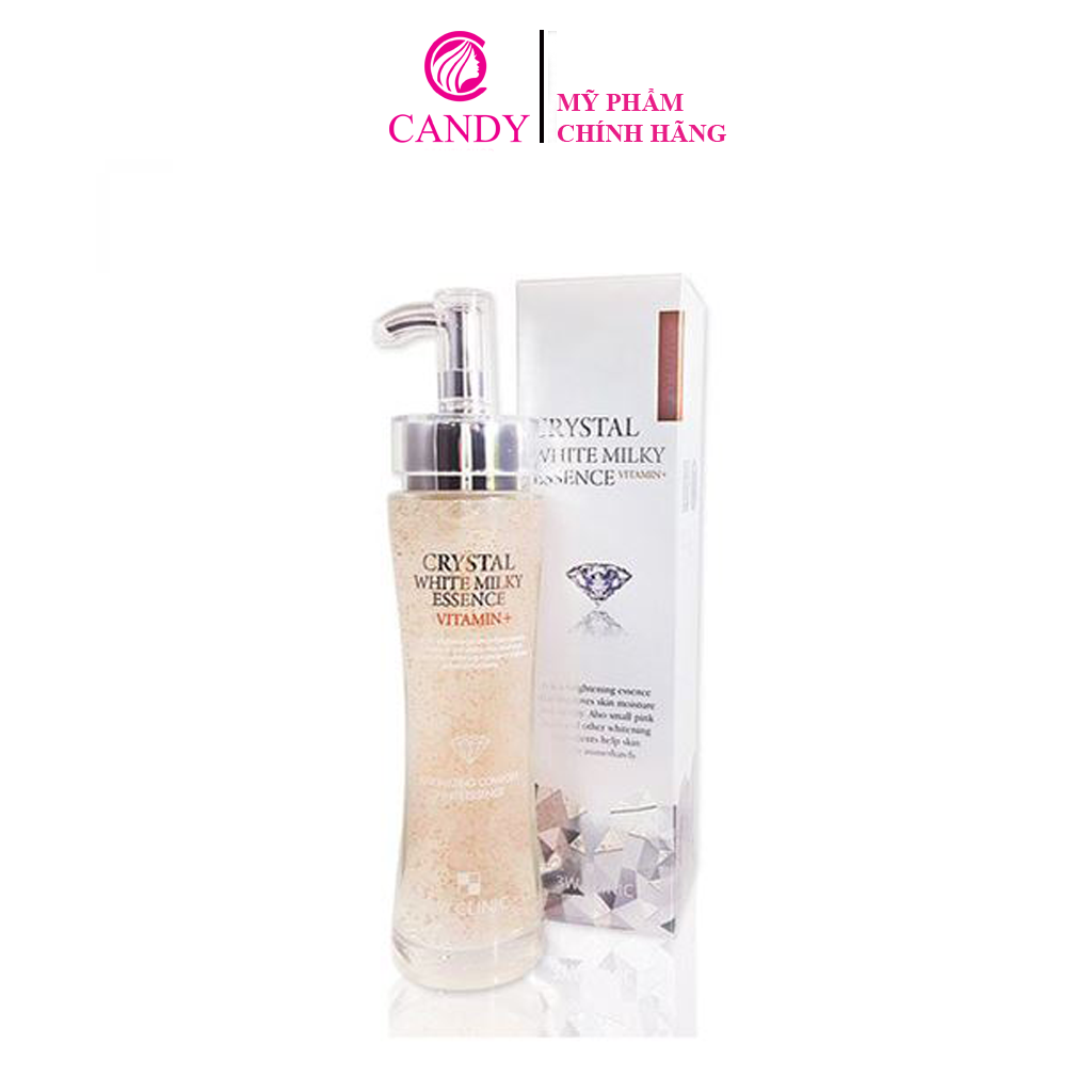 Tinh Chât Dưỡng Trắng 3W Clinic Crystal White Milky Essence 150Ml