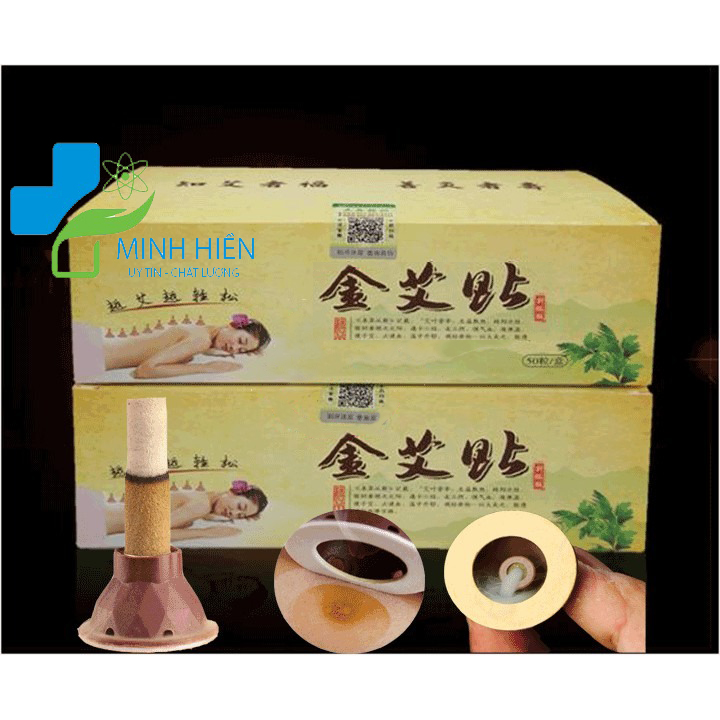50 Nhang Ngải Dán Điếu Ngải Dán 10Mm - 7Mm