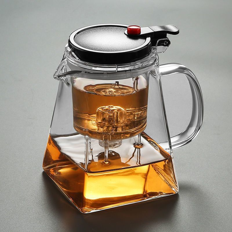 [Giá Hủy Diệt] Ấm pha trà thủy tinh Bình pha trà thủy tinh chịu nhiệt BT-06 Ấm pha trà văn phòng có 