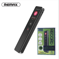 ( MẪU MỚI ) Máy Ghi Âm Remax RP3 Voice Recorder Chính Hãng Máy Ghi Âm Mini Chuyên Nghiệp thiết kế nhỏ gọn ghi âm chuẩn HD Audio bộ nhớ 16GB thời lượng pin ghi âm 30h lọc nhiễu tiếng ồn âm thanh chi tiết.