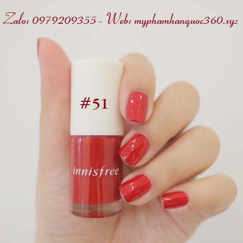 Sơn Móng Tay – Innisfree Real Color Nail - Màu Số 51 Chất Lượng Đảm Bảo An Toàn Đến Sức Khỏe Người Sử Dụng Cam Kết Hàng Đúng Mô Tả