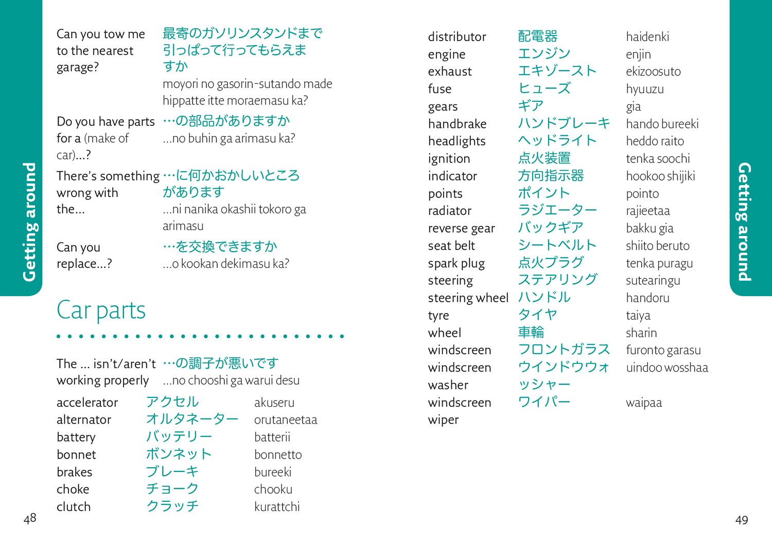 Từ điển Collins Gem Japanese Phrasebook and Dictionary ( Khu Vườn Sách )