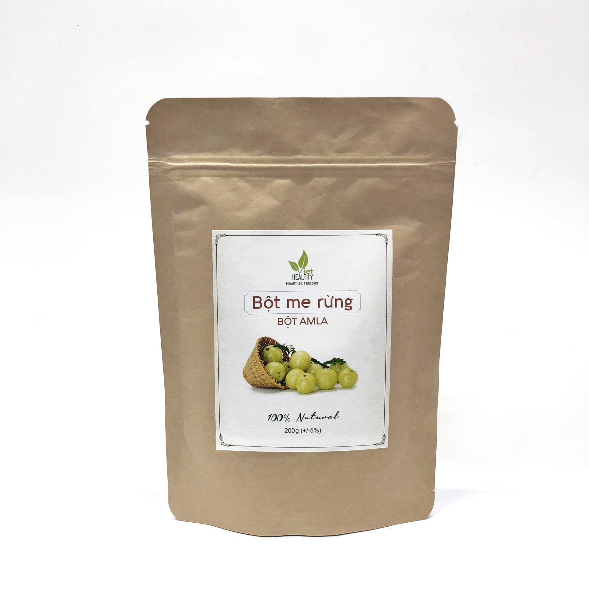 Bột Amla Nguyên Chất Viethealthy 200Gr