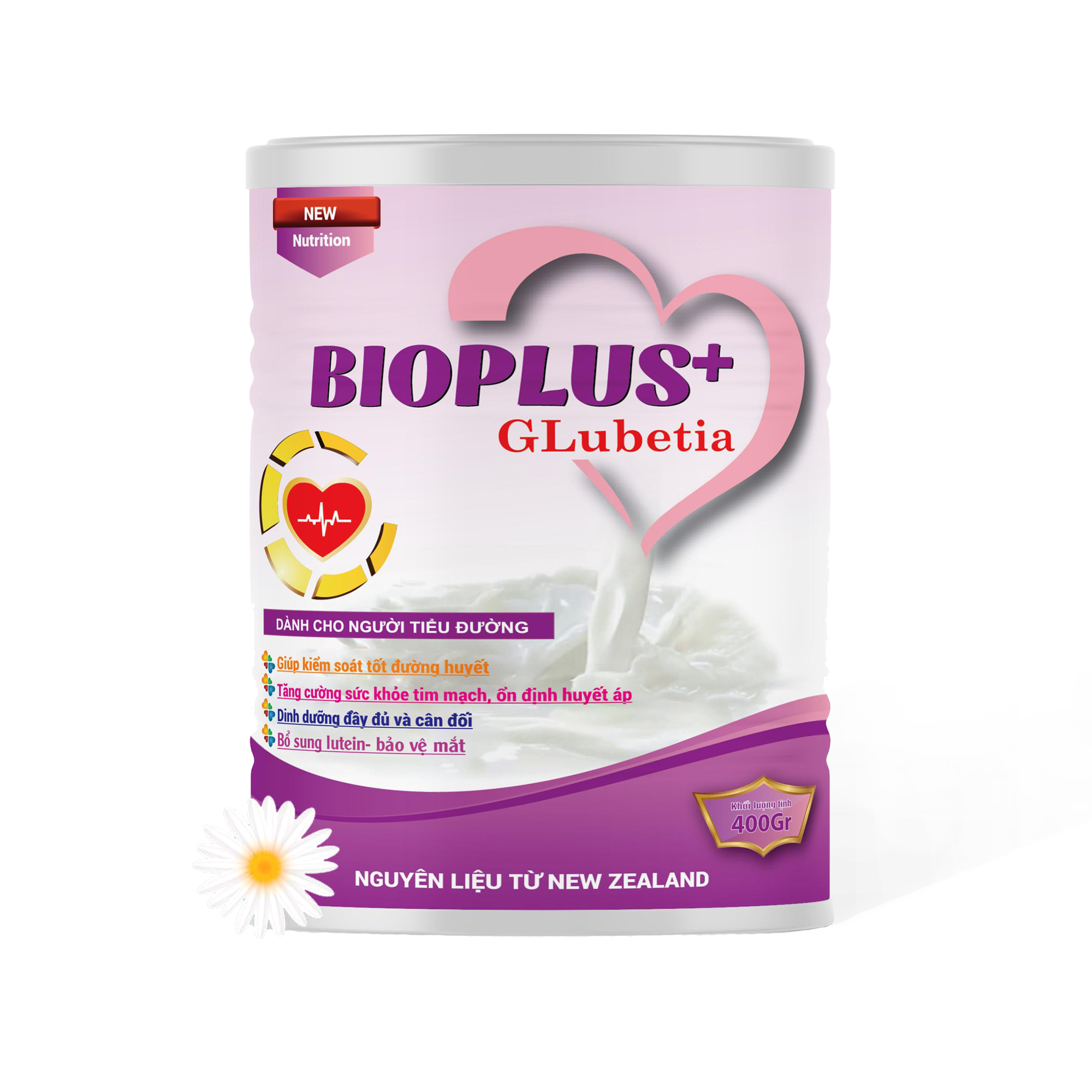 Sữa Cho Người Bệnh Tiểu Đường - Bioplus Glubetia 900G - Sữa Tiểu Đường Tốt Nhất Hiện Nay