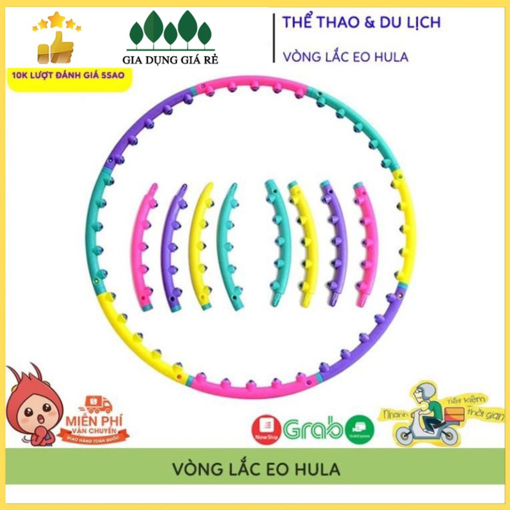 Vòng Lắc Eo Hula Hoop Vòng Lắc Eo Giảm Mỡ Bụng Thon Eo Cho Các Chị Xinh Đẹp Hàng Chuẩn Hula Cam Kết Về C