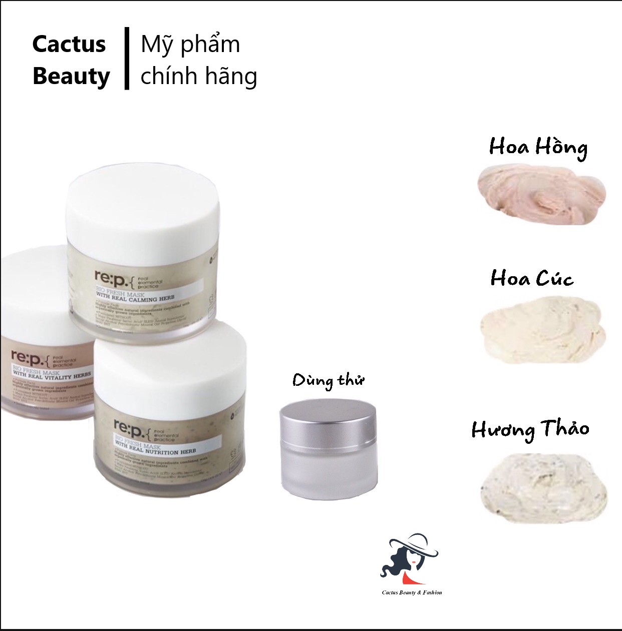 Mặt Nạ Đất Sét Re:p Bio Fresh Mask Mini Dùng Thử