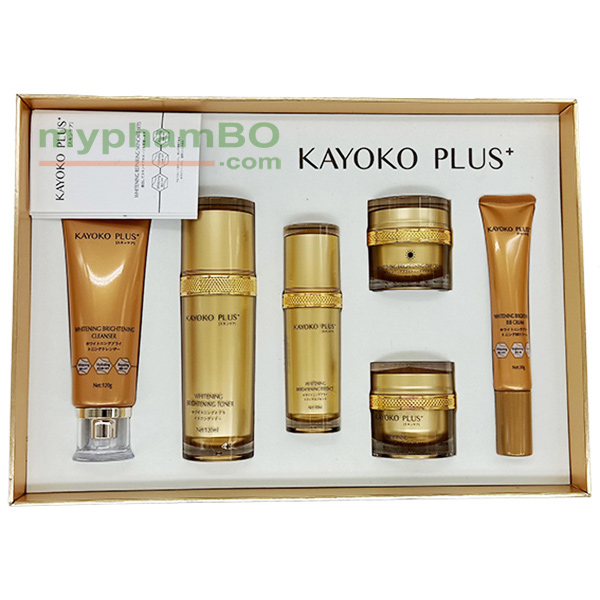 Bộ Mỹ Phẩm Kayoko Plus+ Vàng 6In1 Mới – Nhật Bản