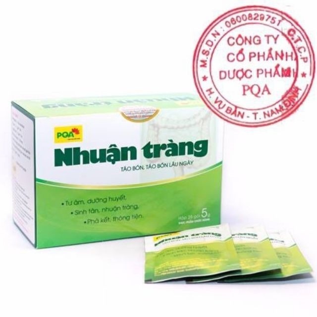 Pqa Nhuận Tràng Dạng Cốm 25 Gói Táo Bón Táo Bón Mãn Tính Táo Bón Sau Sinh